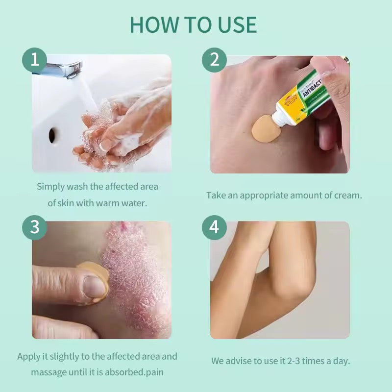 Pommade Antibactérienne - Eczéma