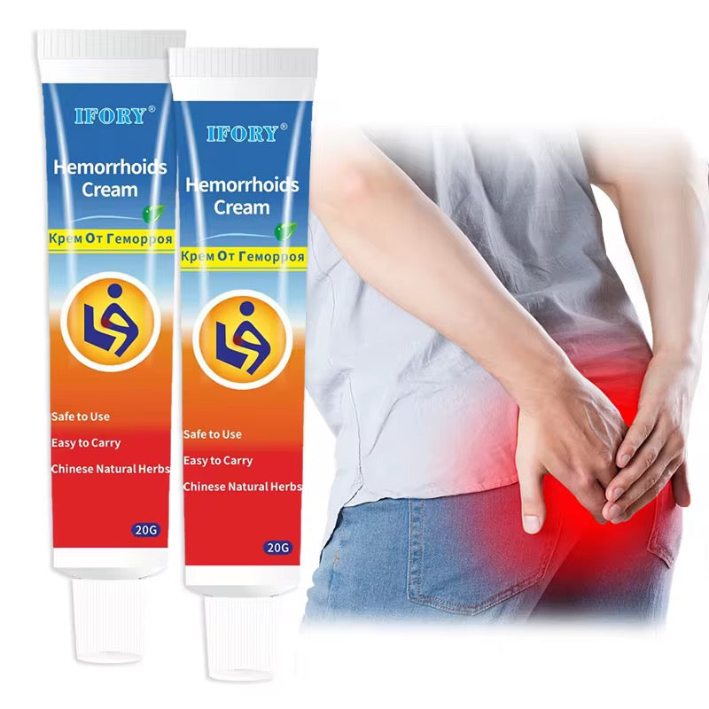 Crème Anti-Hémorroides IFORY (Satisfait ou Remboursé)