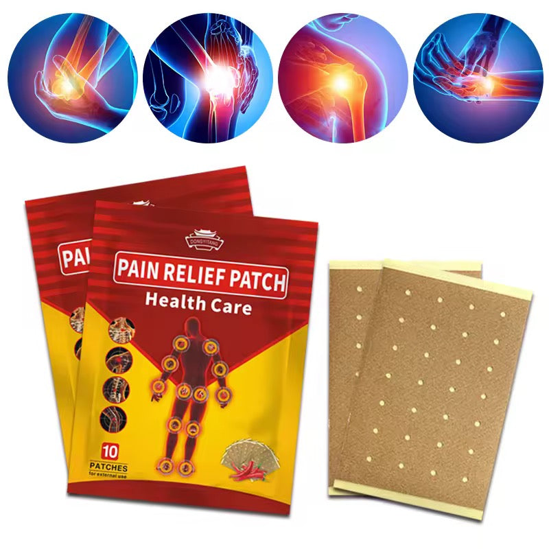 Patch Antidouleur - Soulagement Articulaire & Musclaire (10 patchs)