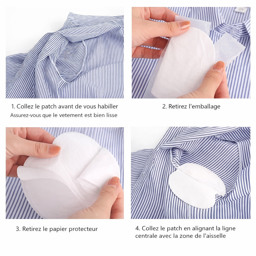 Patchs Anti-Transpiration